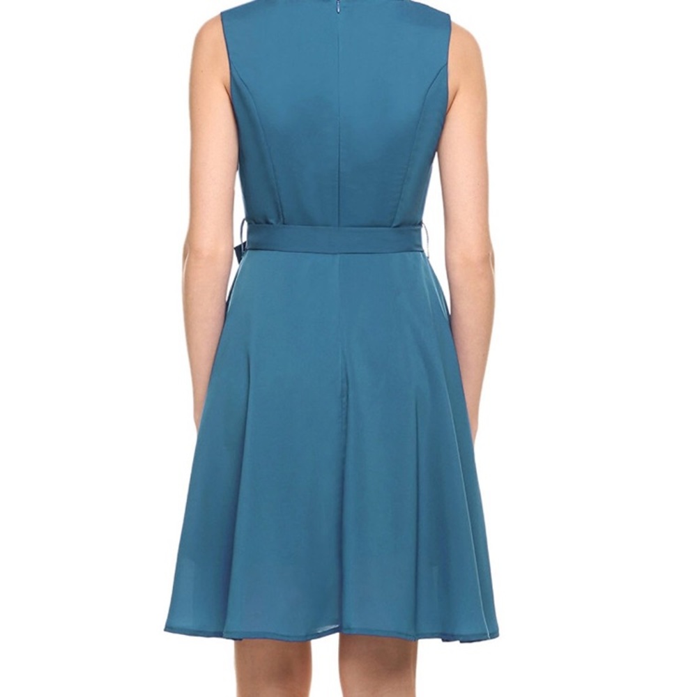 Teal cocktail dress. XL